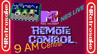 18 MTV Remote Control Playing From my 600 PLUS NES Collection [upl. by Tellford]