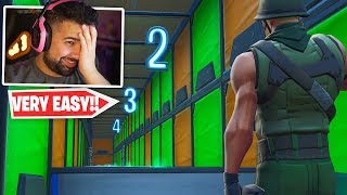 The VERY EASY Deathrun For Noobs in Fortnite 100 Levels [upl. by Stockmon]