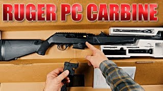 Ruger PC Carbine Unboxing [upl. by Eednarb]