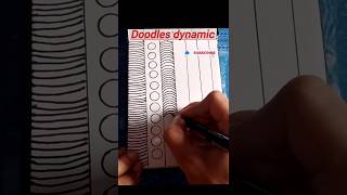 Easy Doodle Patterns  3 quotSimple Zentangle Pattern  Doodle Art  shorts drawing pattern [upl. by Jolee]