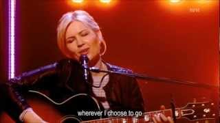 Dido No Freedom Live Skavlan 2013 [upl. by Atwood734]