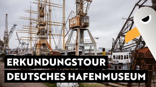 Entdeckungstour im Deutschen Hafenmuseum ⚓️ Hamburg Hafen Live History [upl. by Saylor]