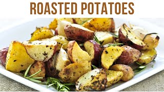 Roasted Potatoes  Roasted Potatoes Recipe  Bitrecipes [upl. by Zaria]