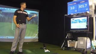 Boccieri Golf  Driver Attack Angle [upl. by Louisette]