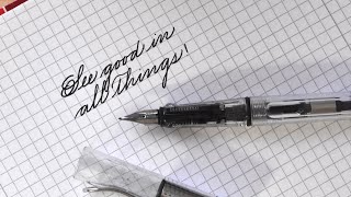 Handwriting practice  Spencerian  Fountain Pen  Lamy  Cursive Handwriting [upl. by Apps]