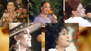 CINCO REINAS DE LA CANCION MEXICANA PRESENTACIONES EN VIVO [upl. by Margarita562]