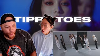 XG  Tippy Toes  Dance Practice Reaction [upl. by Adam]