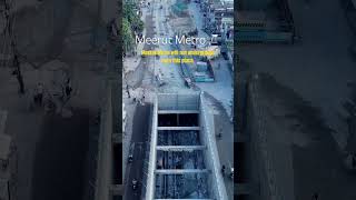 Meerut Metro will run underground from this place shorts [upl. by Burkhardt489]