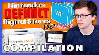 Nintendos Defunct Digital Stores  Scott The Woz Compilation [upl. by Wohlert718]