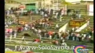 Nocerina  Savoia 199697 Una Trasferta Indimenticabile Scontri [upl. by Nassi]