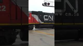 CN L561 crossing 15th Ave Rockford Illinois [upl. by Silyhp352]