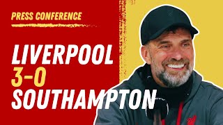 Liverpool 30 Southampton FA Cup  Jurgen Klopp Press Conference [upl. by Nyl]