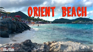 Orient Beach St Maarten Cruise Destination [upl. by Riamu]