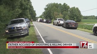 Dad shoots driver dead after son was hit killed by car in Person County deputies say [upl. by Novaat]