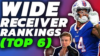 WIDE RECEIVER RANKINGS amp TIERS When To Draft 2021 Fantasy Football [upl. by Kare]