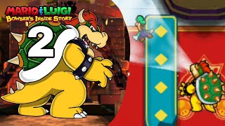 Allinterno di Bowser  Mario amp Luigi Viaggio al Centro di Bowser  Parte 2 [upl. by Anawk]