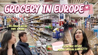 GROCERY SHOPPING DI EROPA  BELANJA SKINCARE  MAKANAN  DAN BERBURU MIE INSTANT  EROPA VLOG 7 [upl. by Eurd]