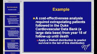 survival analysis parametric models [upl. by Tatman]