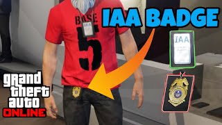 STILL WORKING 🔥 HOW TO GET POLICE IAA BADGE 1 67🔥GTA 5 [upl. by Felicity714]