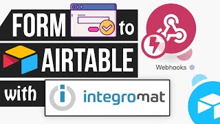 Send Data From A Website Form To Airtable Using Integromat [upl. by Eidnas838]