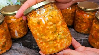 Консервированные продукты в банках Вкуснейшая Заготовка Рассольник С Перловкой НА ЗИМУ [upl. by Halsy]