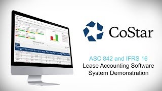 CoStar Enterprise Lease Accounting Software Demo for ASC 842 amp IFRS 16 [upl. by Yedarb954]