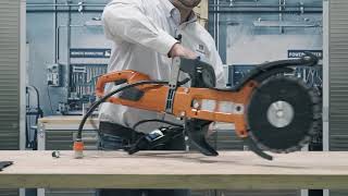 Husqvarna K 4000 CutnBreak Electric Power Cutter Unboxing [upl. by Vareck]