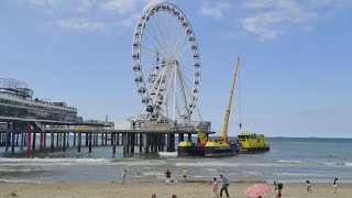 Reuzenrad deel 1 pier van scheveningen 1582016 [upl. by Auhsohey]