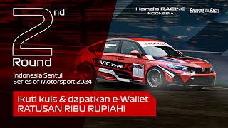 LIVE Honda Racing Indonesia amp Honda One Make Race  2nd Series [upl. by Fidellas]