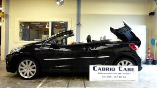 Peugeot 207 CC cabrio afstandsbediening cabriokap  openen  sluiten op afstand  Cabrio Care [upl. by Woodford]