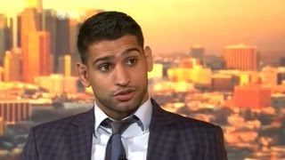 Amir Khan quotKell Brook has earned his shot at me nowquot [upl. by Yup]