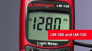 Amprobe LM120 Light Meter with Auto Ranging [upl. by Nosirrah]