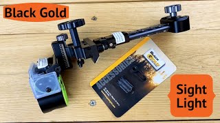 How to Install a Black Gold Sight Light [upl. by Atiseret738]