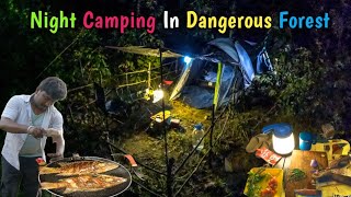 Heavy Rain Camping In Forest Hindi  Solo Rain Camping In Rainforest  Camping In India raincamping [upl. by Tennaj]