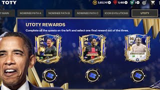 20 Spend For 1 TOTY Pack 5X 9495 TOTY Pack Opening [upl. by Enelez]