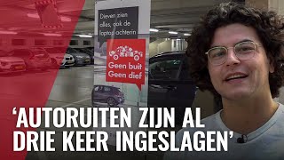 Autoinbraken parkeergarage Oostenburg dagelijkse kost [upl. by Gerbold]