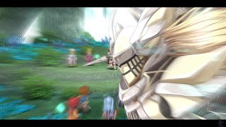 Trails to Azure Ch 3 76 Sphinx Chimera Boss Fight Arianrhod and Novartis Yins Identity reveal [upl. by Shishko440]