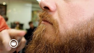 Master Barber Shows How to Give the Ultimate Beard Trim [upl. by Ezeerb]