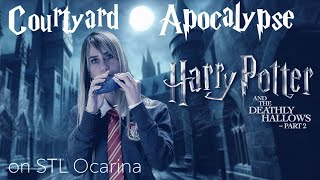 Courtyard Apocalypse  Harry Potter and the Deathly Hallows Part 2  on Ocarina [upl. by Nahtad]