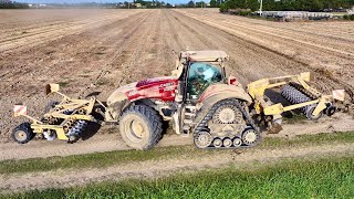 TOP CaseIh Magnum 380 RowTrac  Agrisem DiscOMulch  Cultipolw HD [upl. by Nerrol711]