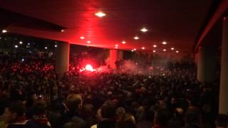 Ajax  Feijenoord Entrada 22012014  We are coming from Amsterdam [upl. by Reace]