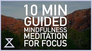 10 Minute Guided Meditation for Focus [upl. by Zandra]