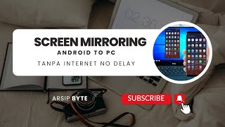 Screen Mirroring Android Ke Laptop HD Gratis [upl. by Walli502]