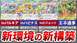 新環境到来！新たに登場したexポケモンで作られた構築の超強力シナジーについて徹底考察 [upl. by Berny]