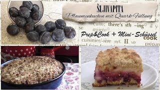 KRUPS Prep and Cook  MiniSchüssel  Sljivapita  Pflaumenkuchen mit Quarkfüllung [upl. by Avot34]