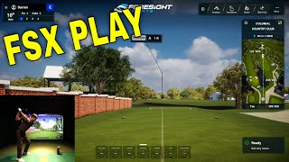 Foresight Sports FSX PLAY w GC3 Launch Monitor  9 Holes w Darren Husse PGA [upl. by Lua]