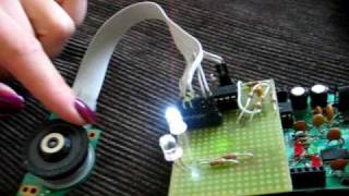 arduino cd rom brushless motor as rotary encoder [upl. by Morgenthaler332]