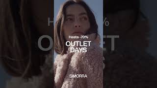 SIMORRA  Outlet Days Hasta 70 [upl. by Placida451]