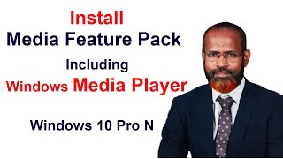 how to install media feature pack in windows 10 [upl. by Naujet]