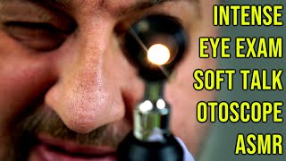 Intense Otoscope Eye Exam ASMR [upl. by Mathre482]